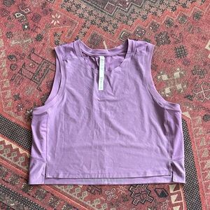 Lululemon Lavender Women's Cropped Top